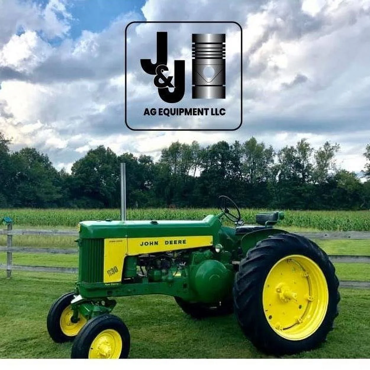 Ammeter (20-0-20) w/ White Face Fits John Deere Tractor     AB1190R AB2568R AM354T