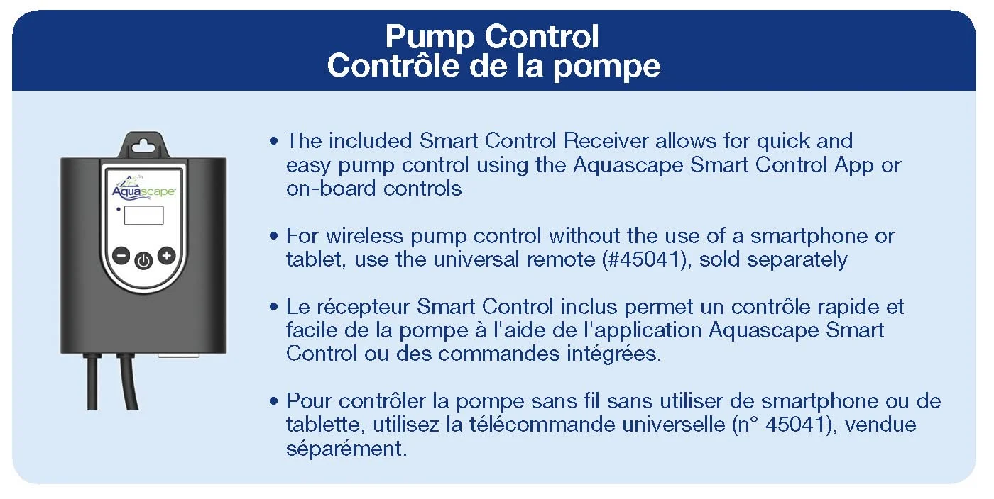 Aquascape 45009 AquaSurge Adjustable Flow Pond Pump 2000-4000