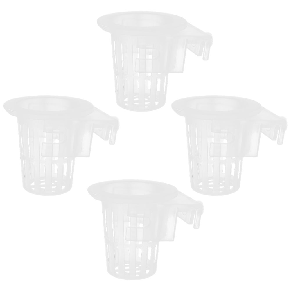 Aquarium Plant Holder 4Pcs Aquatic Plant Pot Hole Hanging Aquatic Planter Fish Tank Plant Holder Aquarium Plant Pot