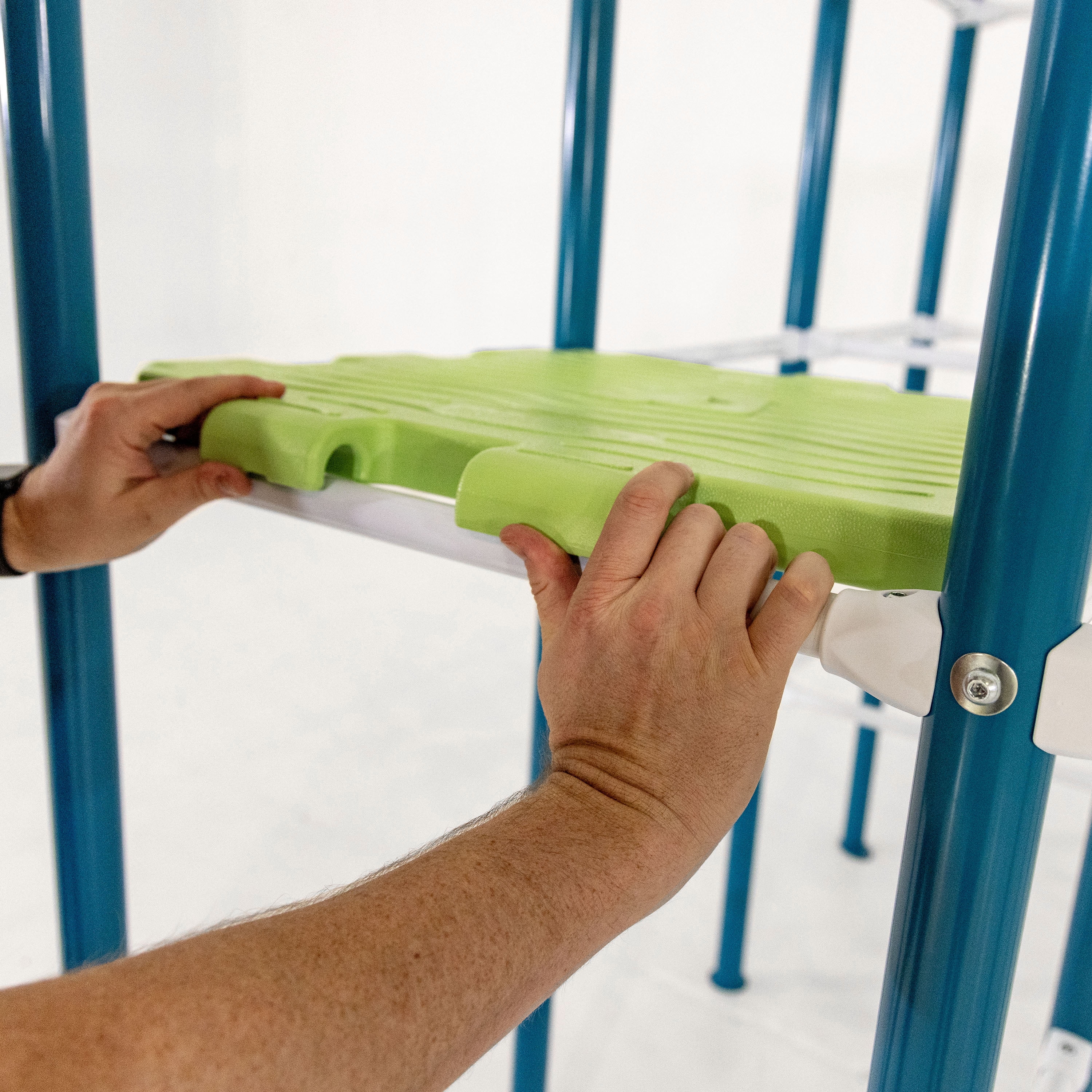 Activplay Modular Lower Kit 2 - Jungle Gym, Slide, Platforms, Swing Set, Hanging Bridge