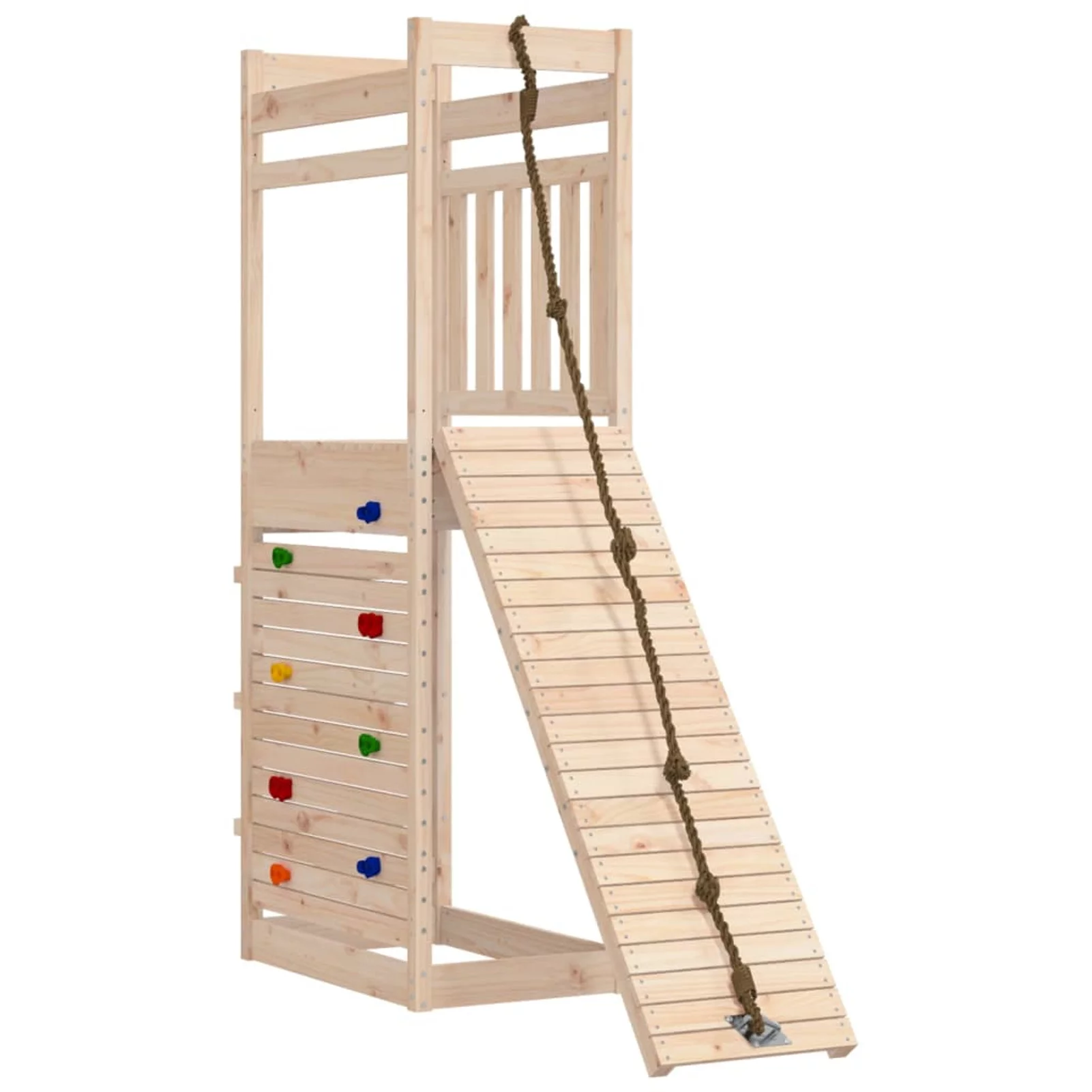 Walmeck Playset Solid Wood Pine