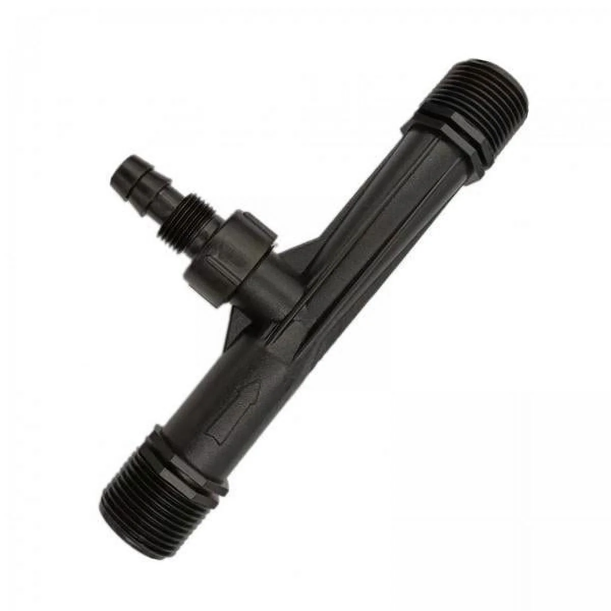 Colaxi 2xVenturi , Irrigation, Drip Device, Drip System, Water Supply, Easy Connection, Mixing Tube for Lawn, Patio, , Black, 4 Pcs