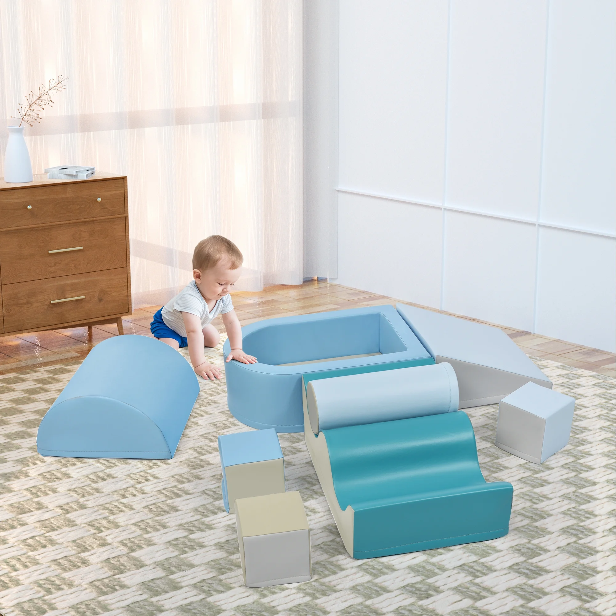 Soft Foam Playset - 8 in 1 | Inspire Active Play