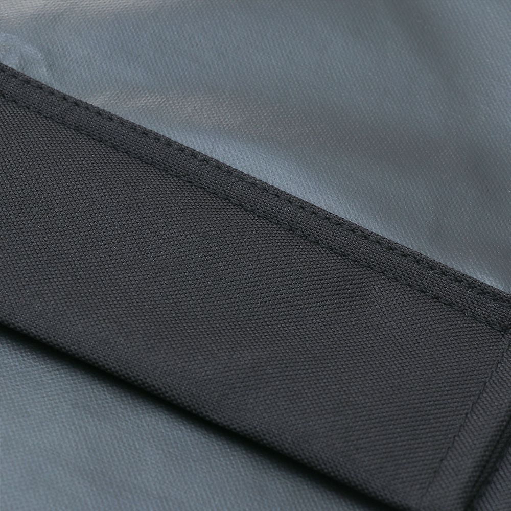 2/3 Seater Replacement Patio Garden Backrest Guard Bench Seat Cover Swing Chair Covers Hammock Shield BLACK 138CM X 50CM X 50 CM