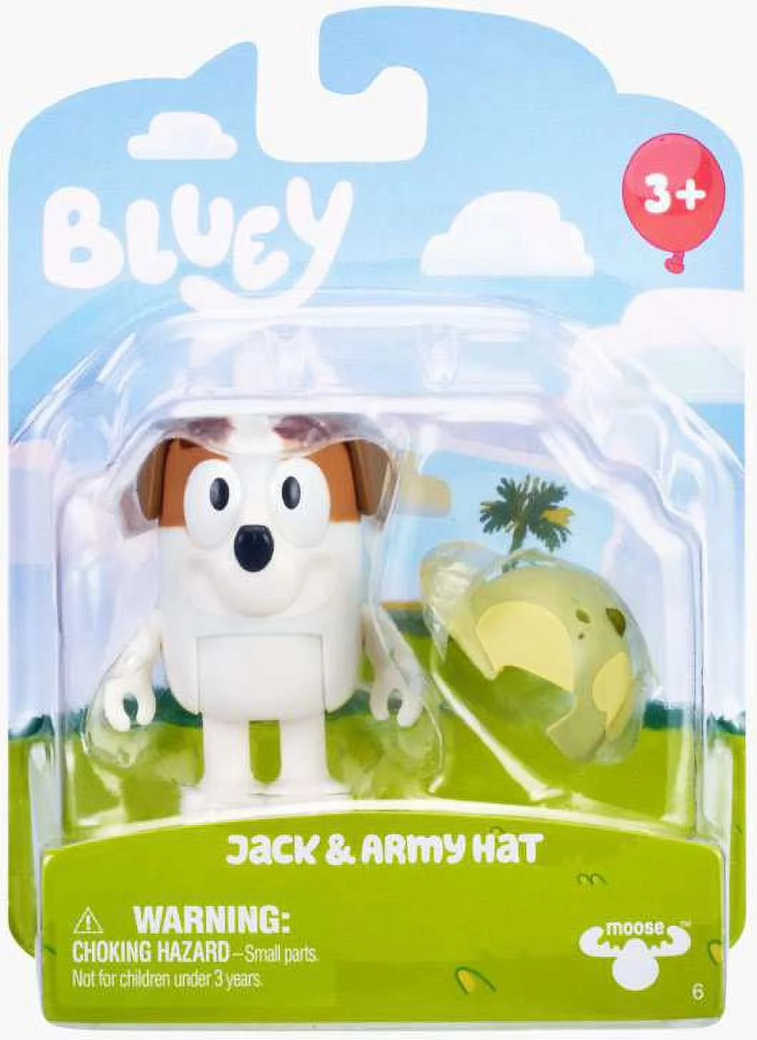Bluey Jack & Army Hat Mini Figure