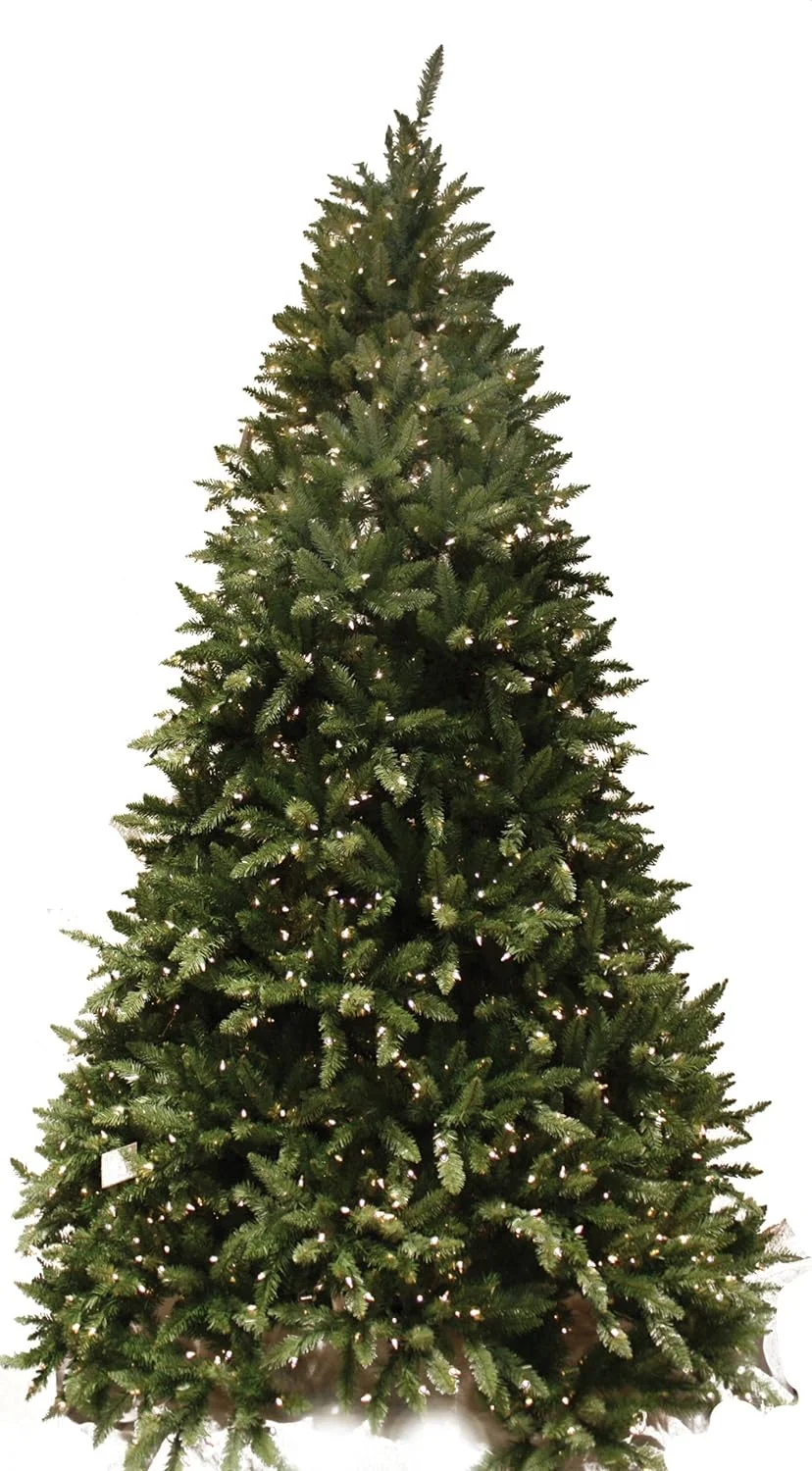 Special Happy Corp LTD 96188 Tree Full PVC Douglas Fir Blue Green 250 Clear Lights 571 Tips, 4-1/2-Foot