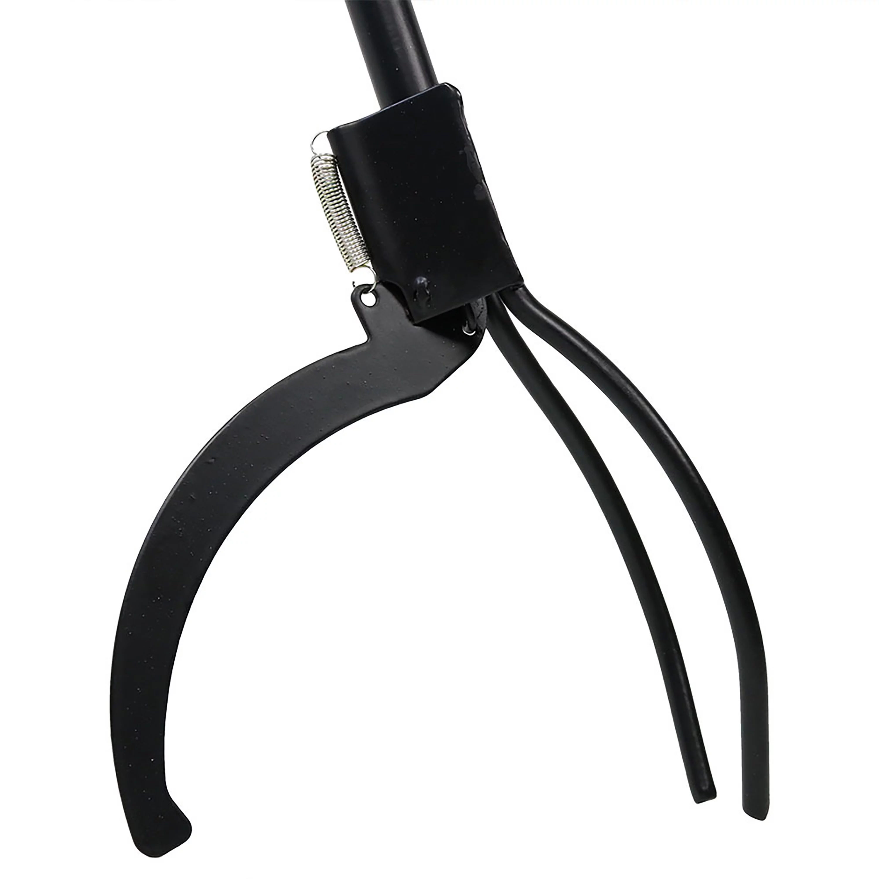 Sunnydaze Heavy-Duty Fire Pit Log Grabber with Spring-Lever Action - 36