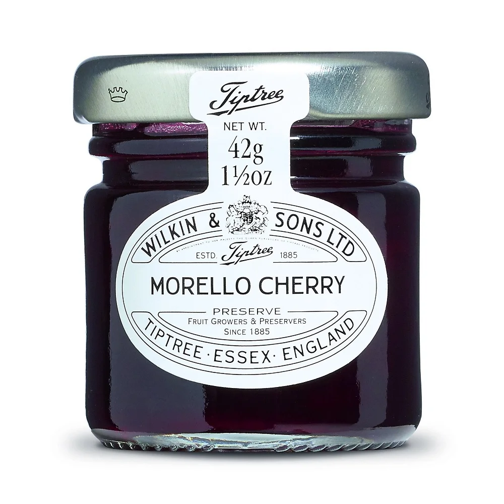 Tiptree Morello Cherry Preserve Mini 42g (Pack of 12)