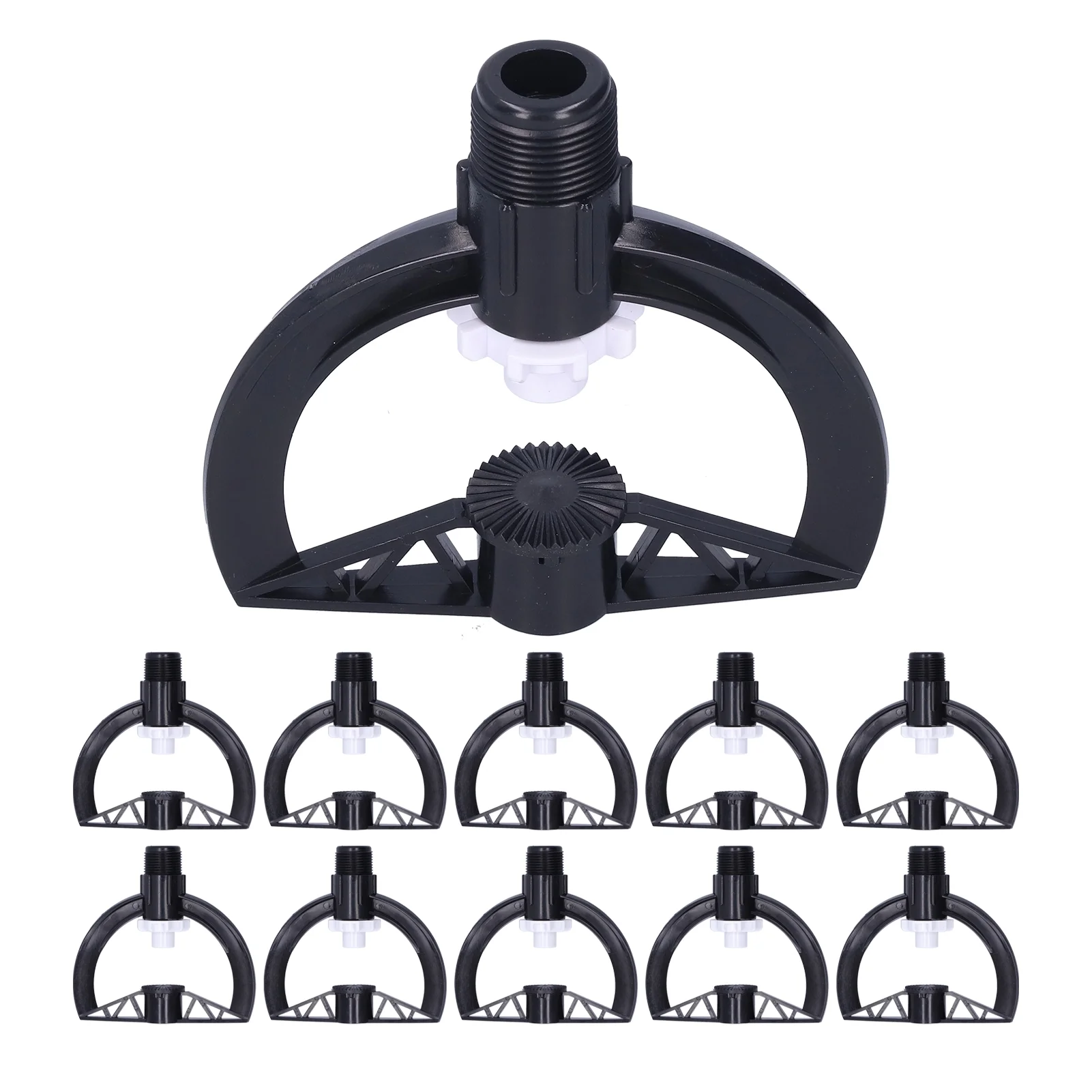 Verdant Touch Garden Sprayer Rotating Sprinkler G3/4 Male Thread Garden Lawn Sprayer Nozzle, 10Pcs, Greenhouse Supplies