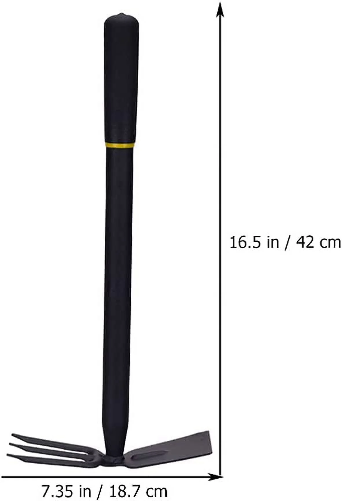 Heavy Duty Manganese Steel Hand Tiller for Hoeing  Cultivating  Weeding  Digging  Loosening Soil  Flower Planting in Gardens and Farms - Agriculture Tool with High Efficiency and Durabili