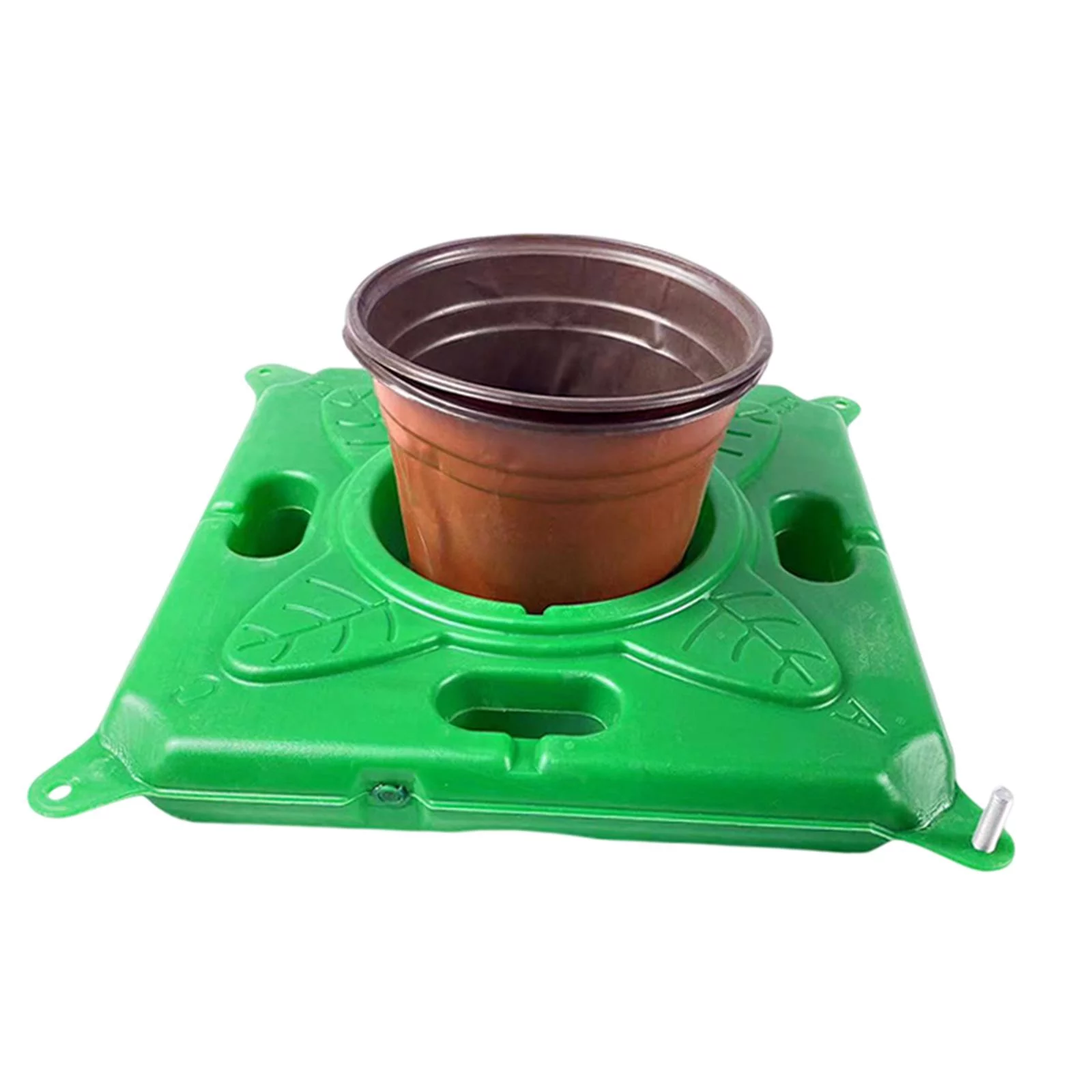 Aquaponics Floating Pond Planter Basket Set,Pond Floating Island Floating Aquatic Pots Square Garden Plants Floating Bed Pond Planting Baskets