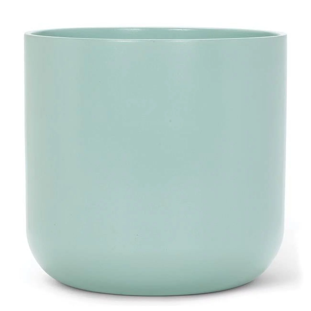 Abbott Collection AB-85-MINTON-25 9 in. Stoneware Classic Planter, Mint Green - Extra Large