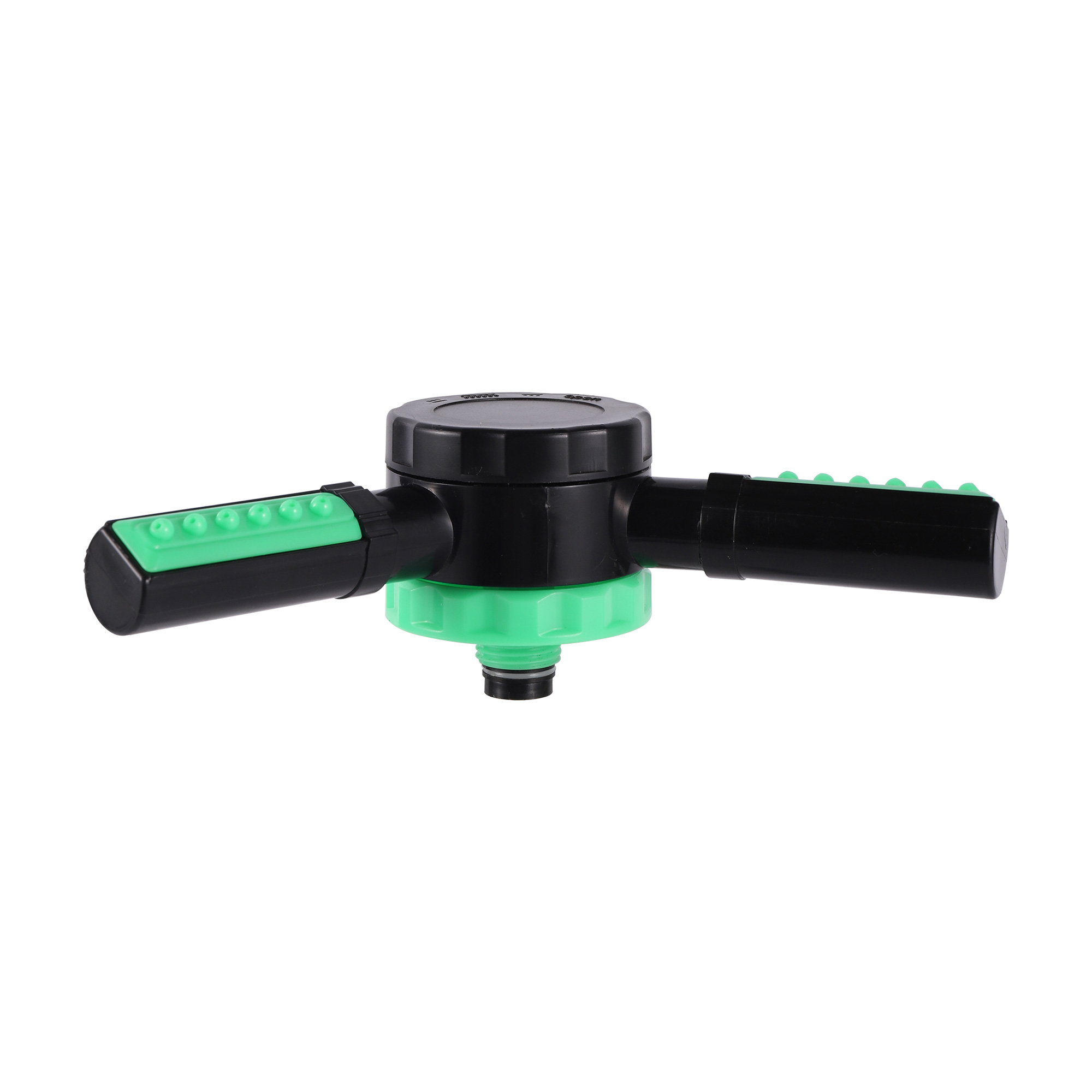 3-Arm °Automatic Rotating Sprinkler Lawn Vegetable Flower Irrigation Rotary Nozzle Trident Watering Nozzles Garden Supplies