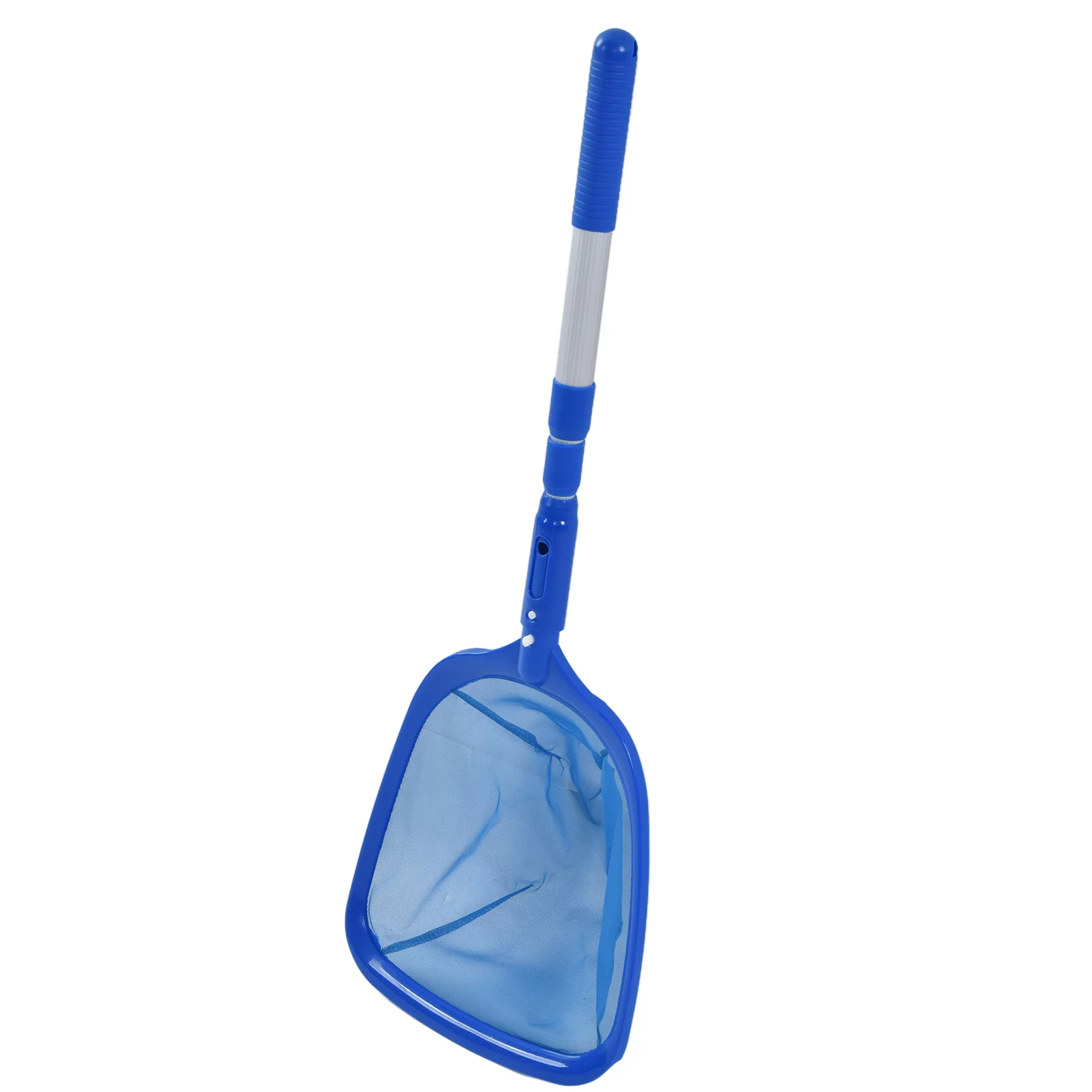 Uadme 130CM Swimming Pool Skimmer Fine Mesh Pool Leaf Net Heavy Duty Deep Bag Leaf Rake with Aluminum Telescopic Pole for Garden Pond Hot Tub Spa Fountain Fish Tank