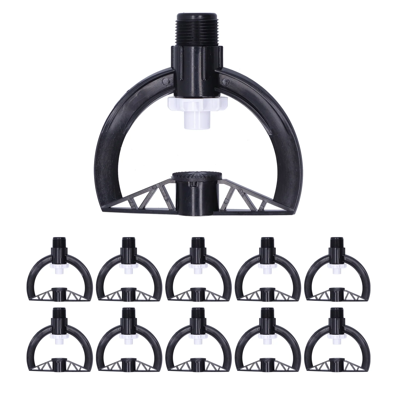 Verdant Touch Garden Sprayer Rotating Sprinkler G3/4 Male Thread Garden Lawn Sprayer Nozzle, 10Pcs, Greenhouse Supplies