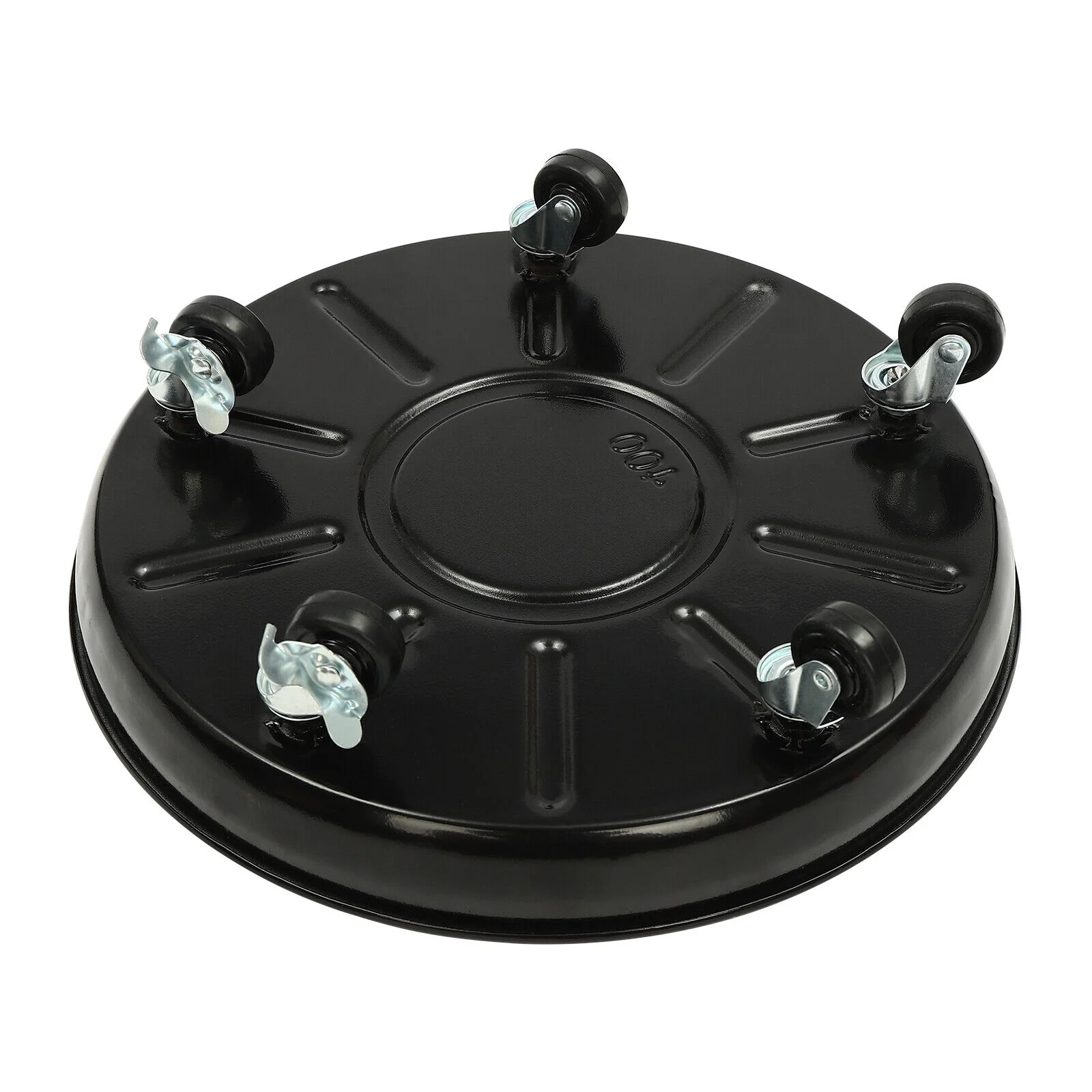 3Pcs Flowerpot Trays Planter Trolley 16 inches Plant Stand with Lockable Wheels