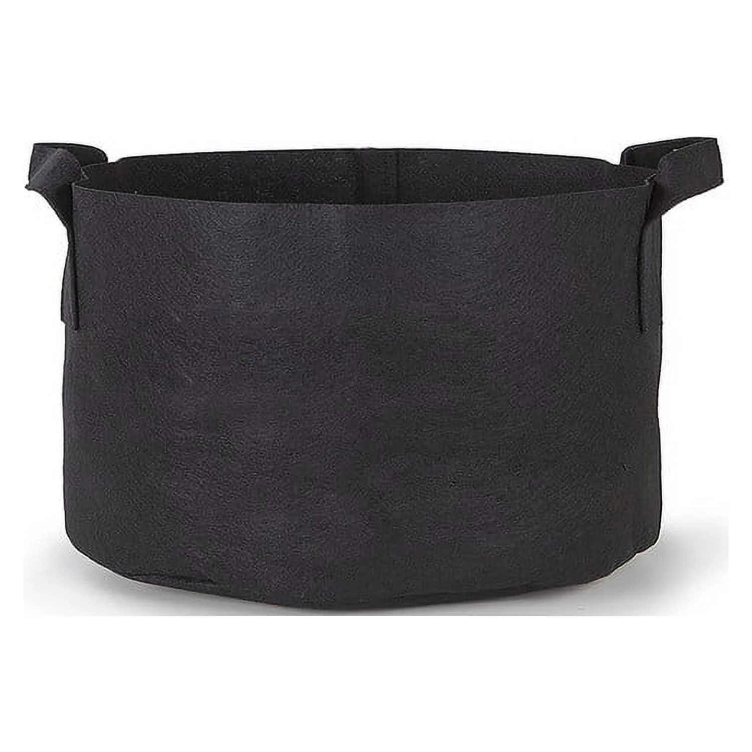 GCKG 45 Gallon Planter Grow Bag Nonwovens Fabric Pots Container Plant Garden Planter Bags with Handles Black 68cm Diameter 46cm Height