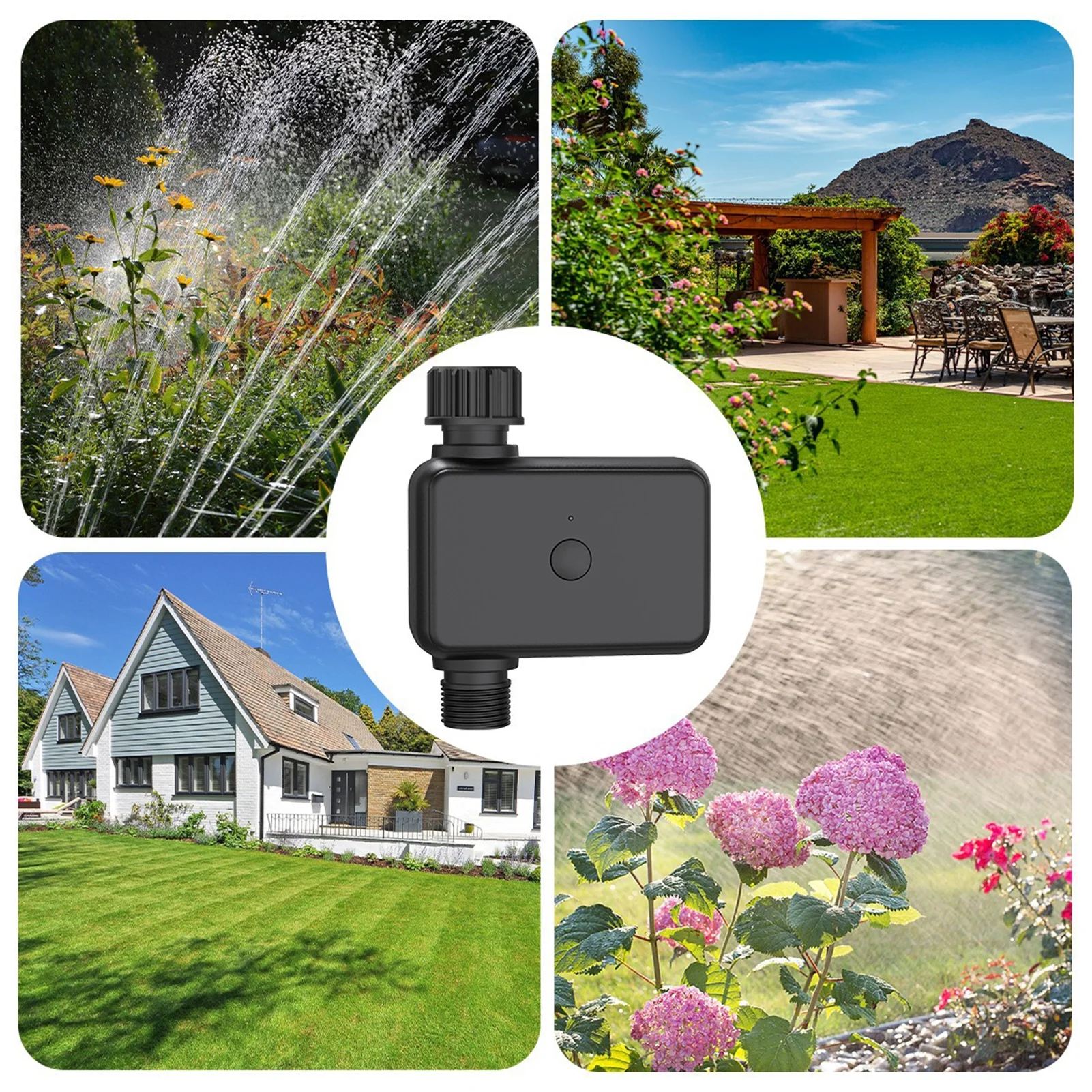 Irrigation ,Delay App Remote With Rain Delay Remote Auatic Lawn Rain Delay App Sprinkler With Rain Faucet Sprinkler With Bt Lawn Farmland Eryue Adben Havou