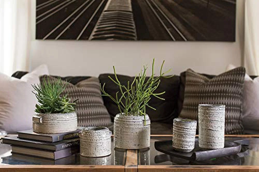 Pier Ceramic Pot (91970) Modern Pot Decor for Home or Office (5