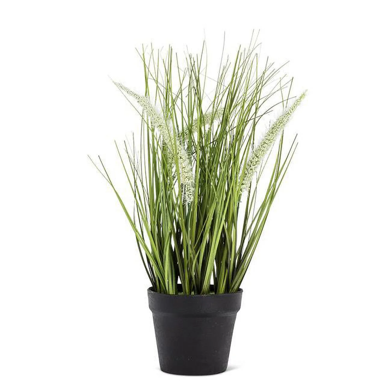 Abbott Collection AB-27-SAVANNAH-003 12 in. Feather Grass in Pot, Green