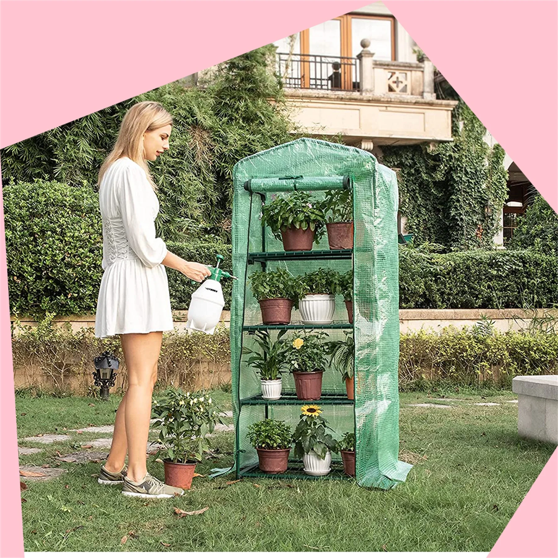 4-Tier Reusable Mini Green House