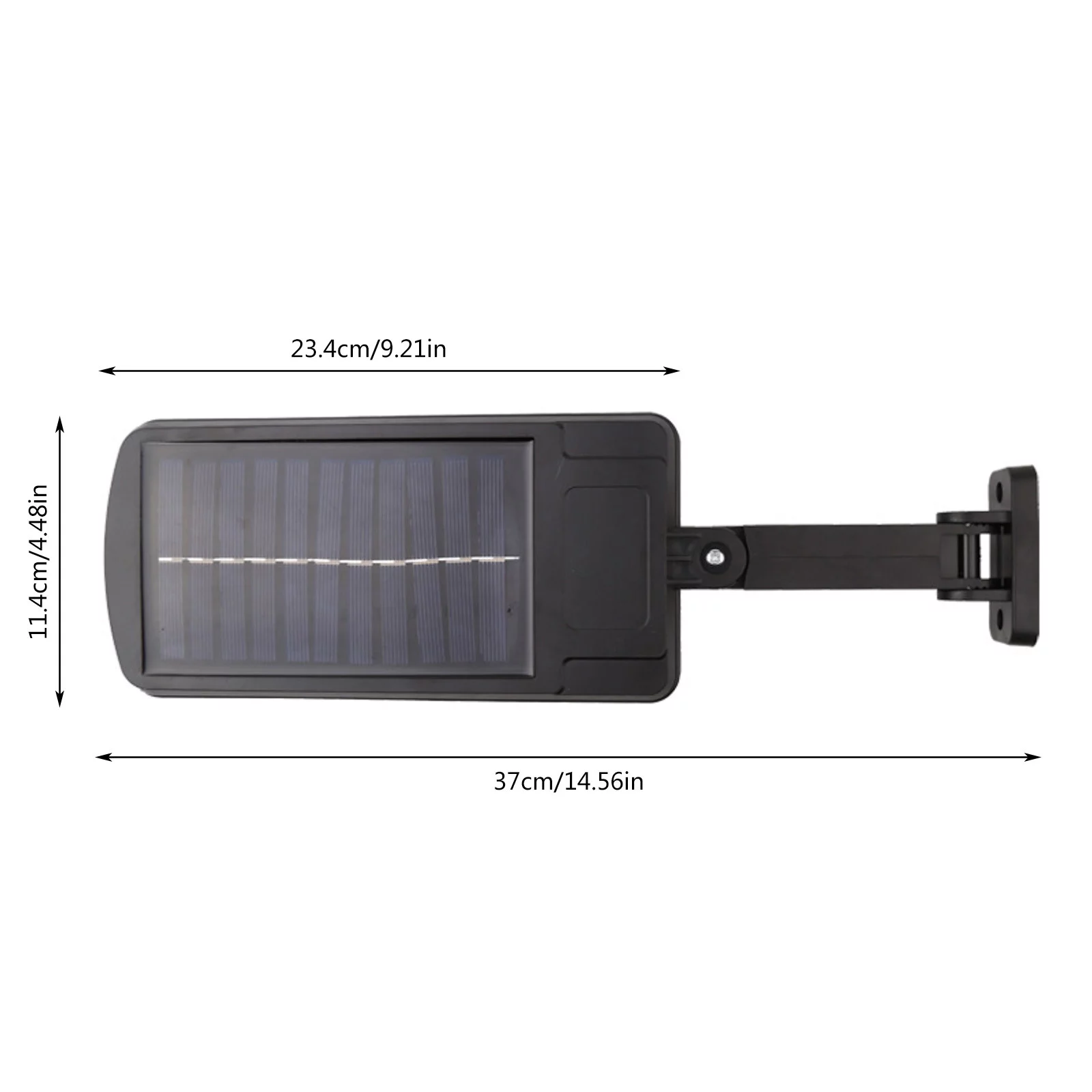 Outdoor Solar Street Light Body Sensor Garden Wall Light Intelligent With Remote Control Fence Street Light Utility Tool