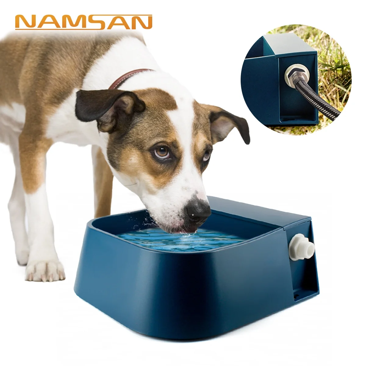 Cats Fountain Dog Water Dispenser Automatic Water Bowl Large Container 2L