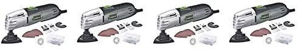 Genesis GMT15A Multi-Purpose Oscillating Tool 4-Pack