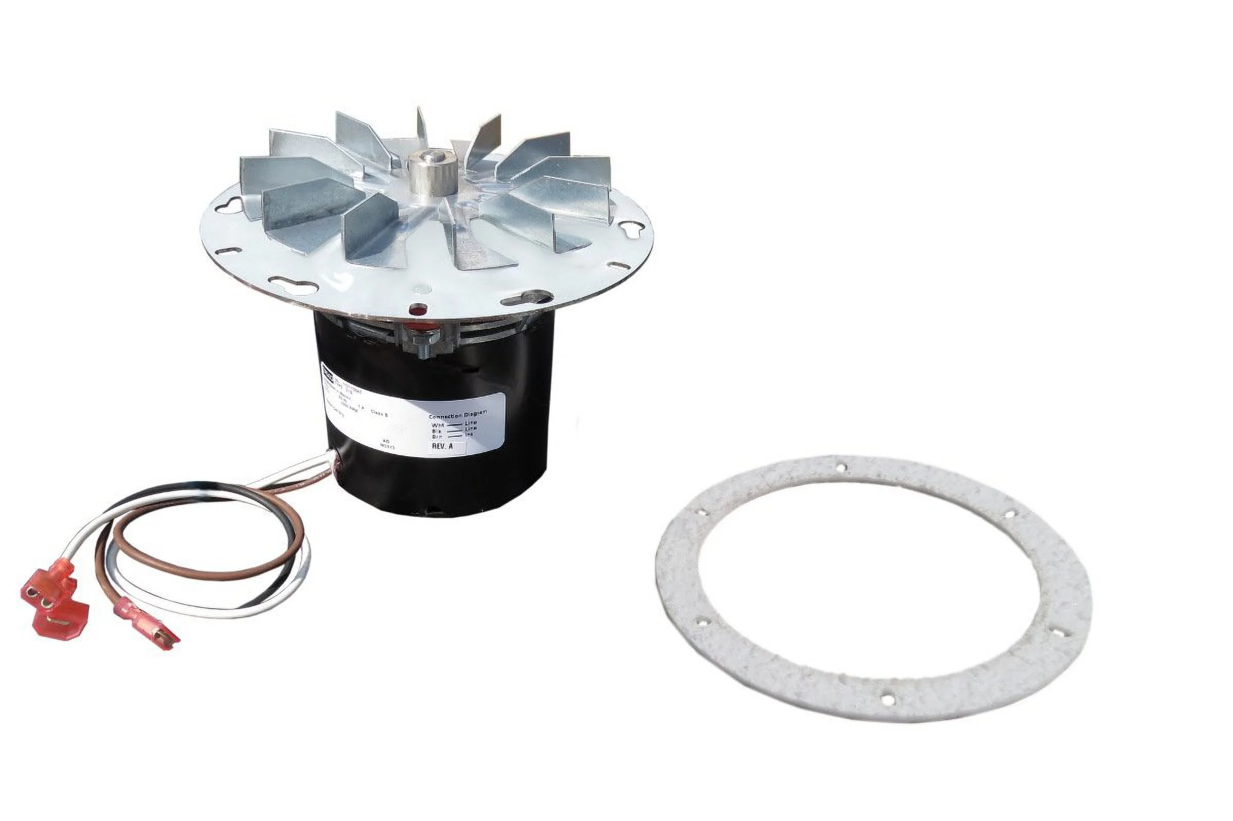 St Croix Pellet Stove Exhaust Motor Blower W/ Gasket PP7606