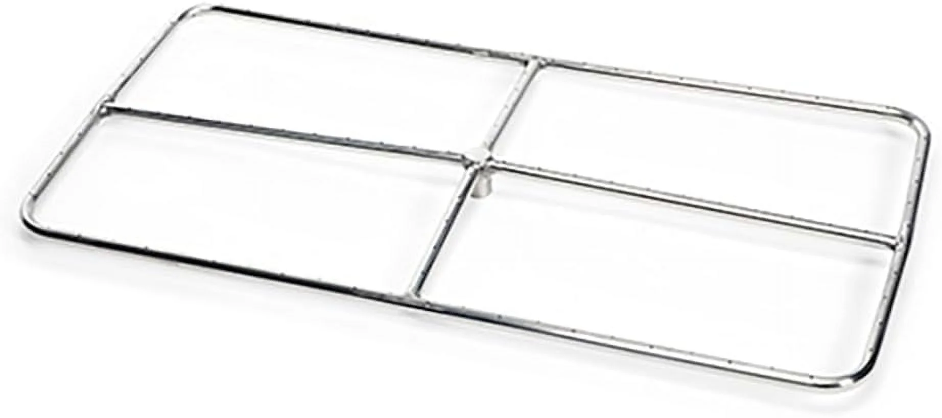Fire Rectangle Stainless Steel  Burner (FRSR-36X18-NG), 36X18-Inch, Natural Gas