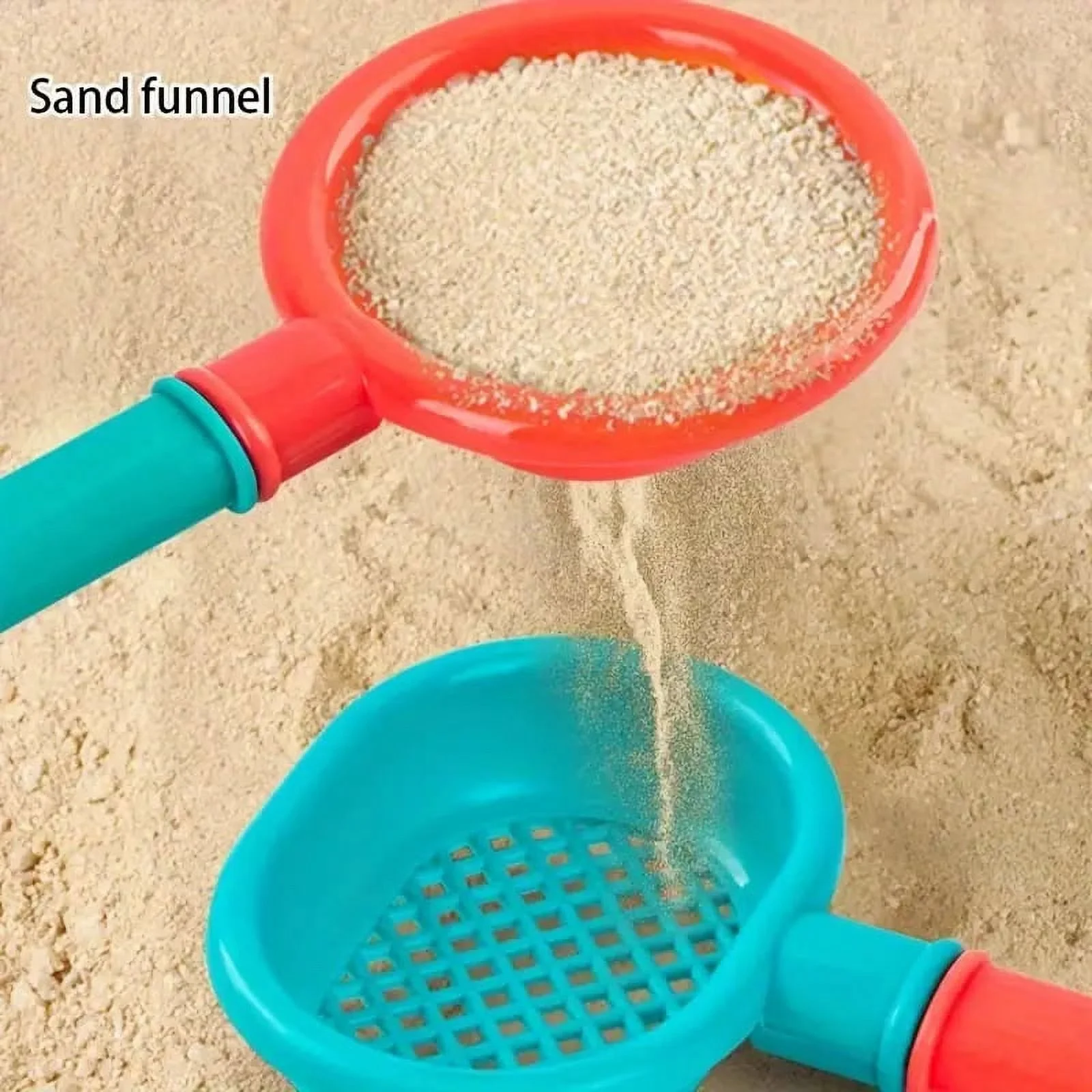 Kidsol 23 Pcs Beach Toys Set,Seaside Children's Beach Bucket Shovel Beach Play Sand Digging Tools
