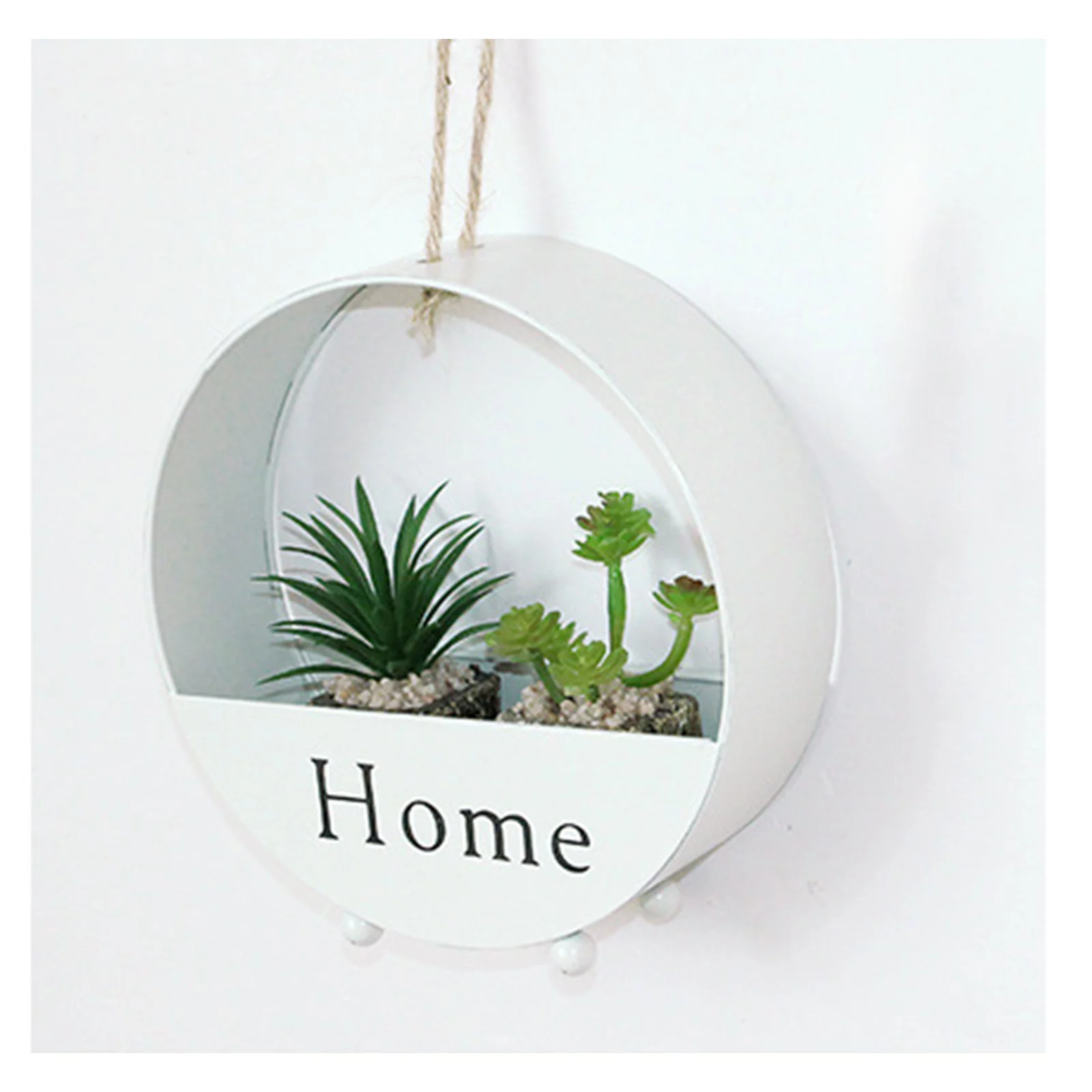 Bnnlsa Flower Pots Plant Flower Wall Arrangement Flower Flower Wrought Pot Creative Pot Patio & Garden