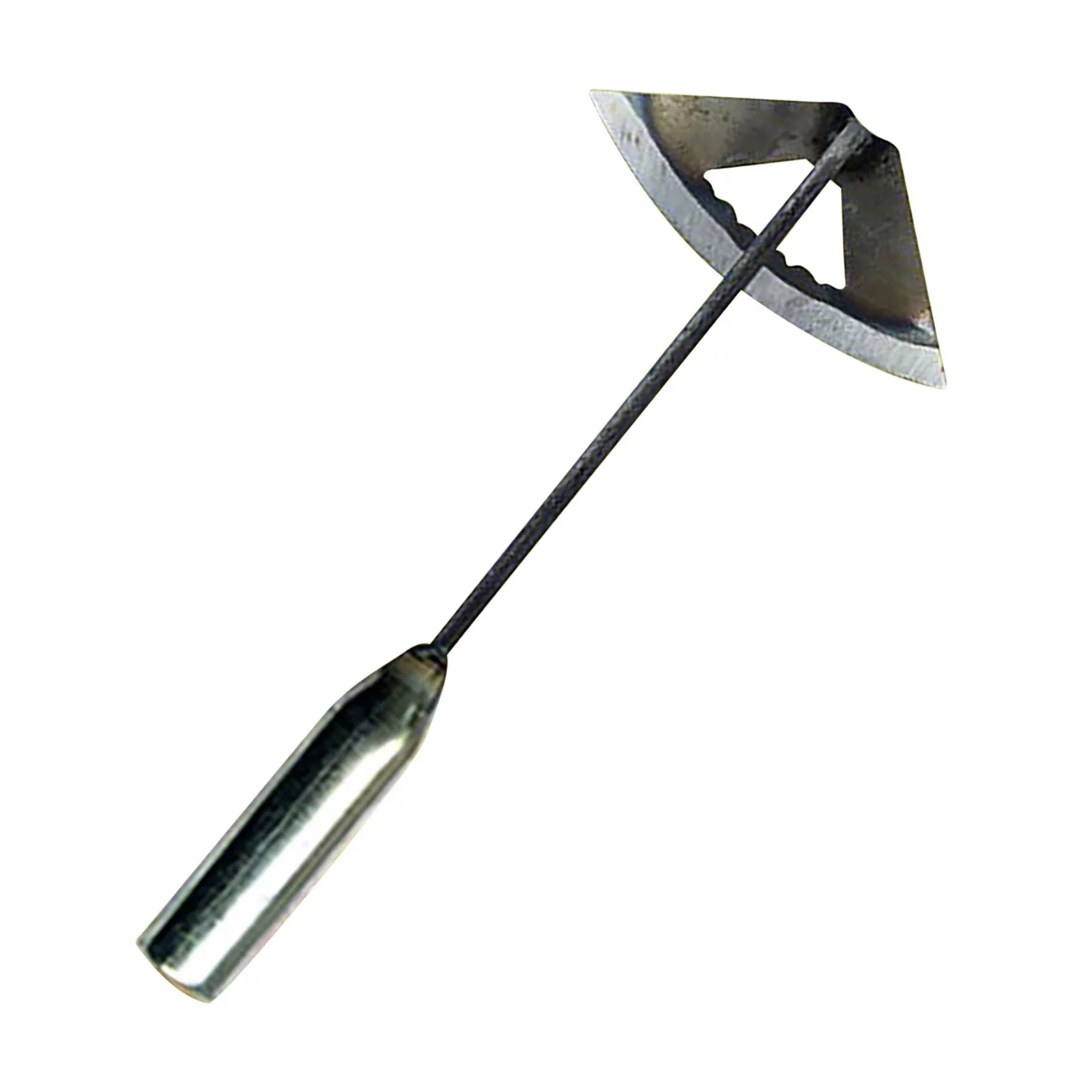 Wild Food 20lb Bag All-Steel Hardened Hollow Hoe - Durable Edge Tool, Garden Edger Weeder, Hand