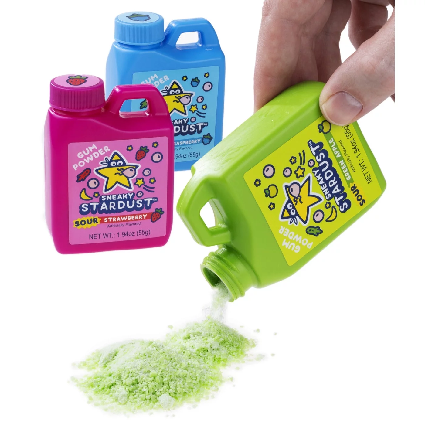 Sour Powdered Chewing Gum