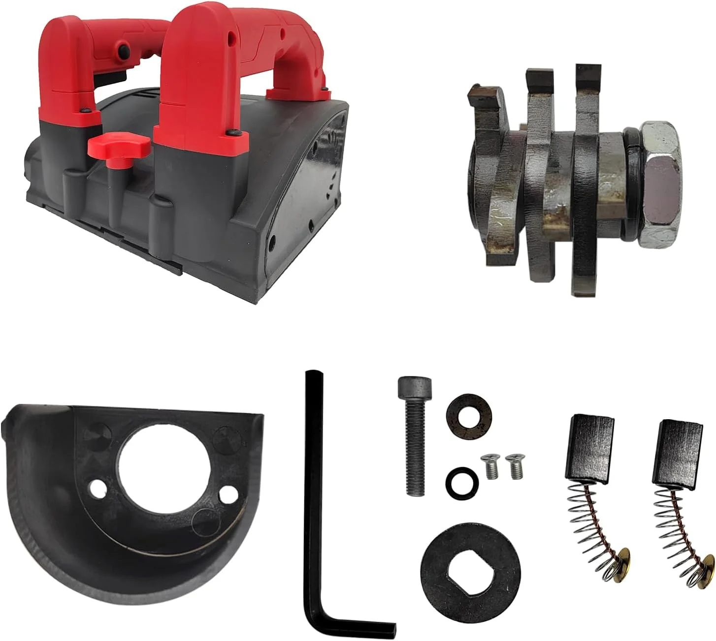 Electric Wall Planer Putty Concrete Wall Renovation Shovel Gray Machine Cutting Depth 1-4mm