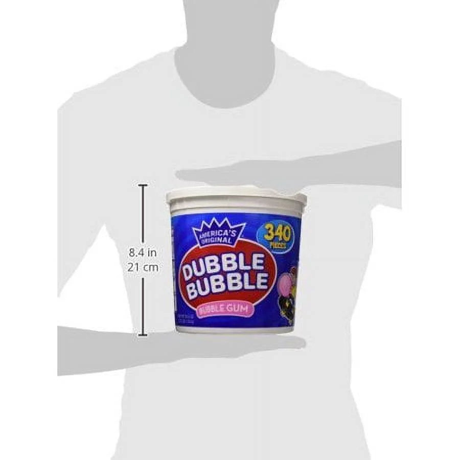 Dubble Bubble Bubble Gum, 340 ea
