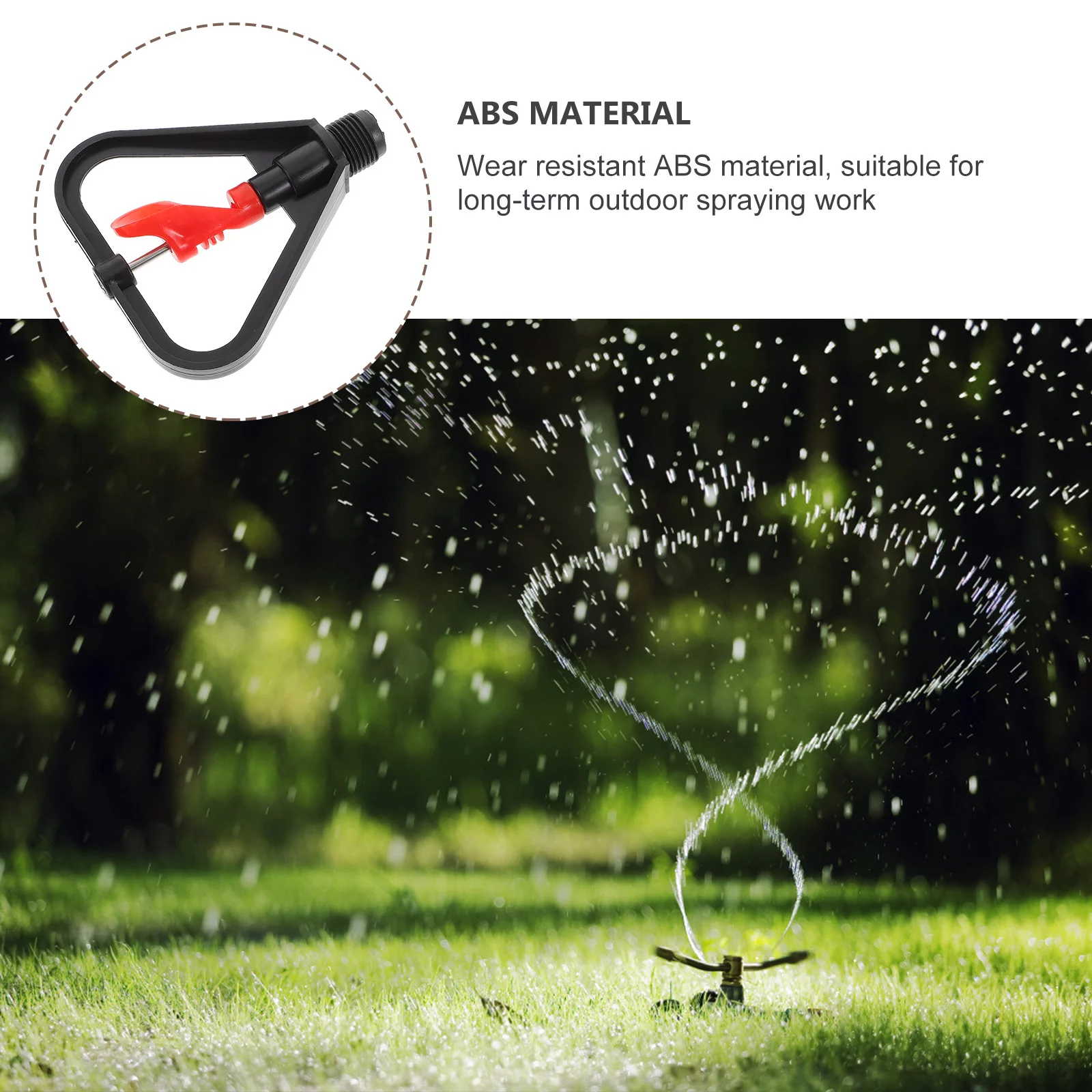 Butterfly Irrigation Sprinkler Watering Sprinklers Drip Emitters Sprayer 6 Pcs Automatic Pp Head Garden &