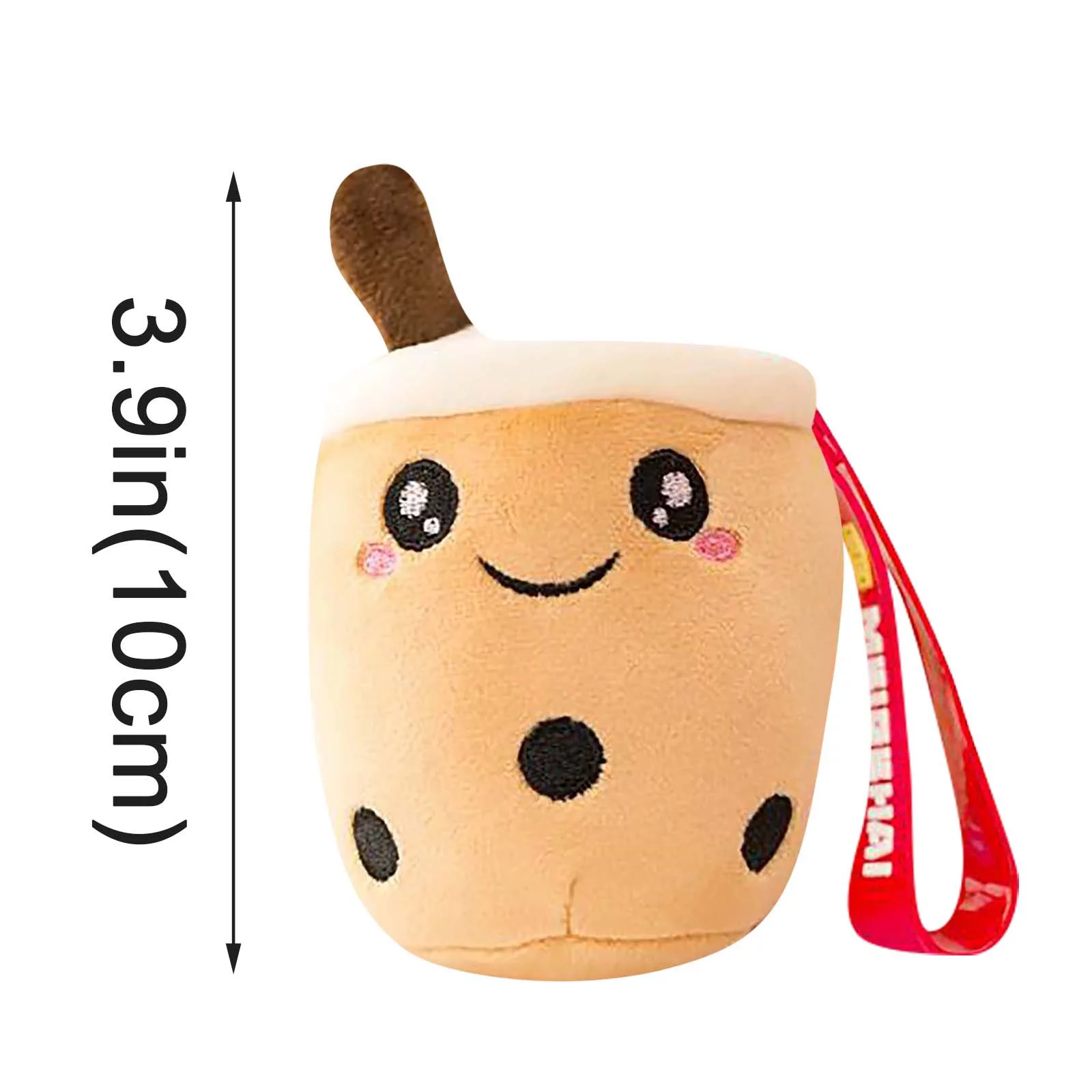 XZZjjl 4th of the July Projection Lights Doll Key Chain Pendant Milk Tea Cup Doll Plush Bag Pendant Bag Pendant Bag *3Pcs
