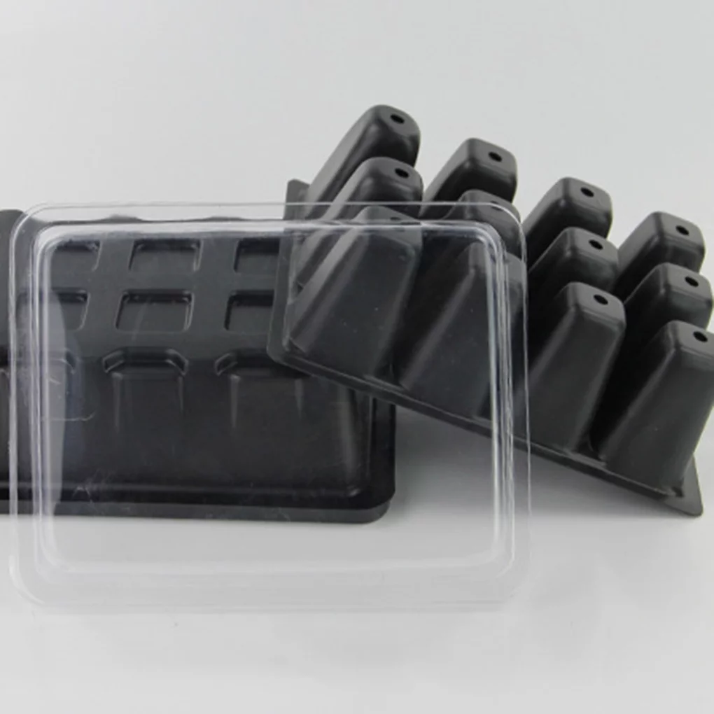 TureClos 3 Pcs/Set 12 Cells Seedling Trays Seed Starter Box Plant Flower Grow Starting Germination Pot