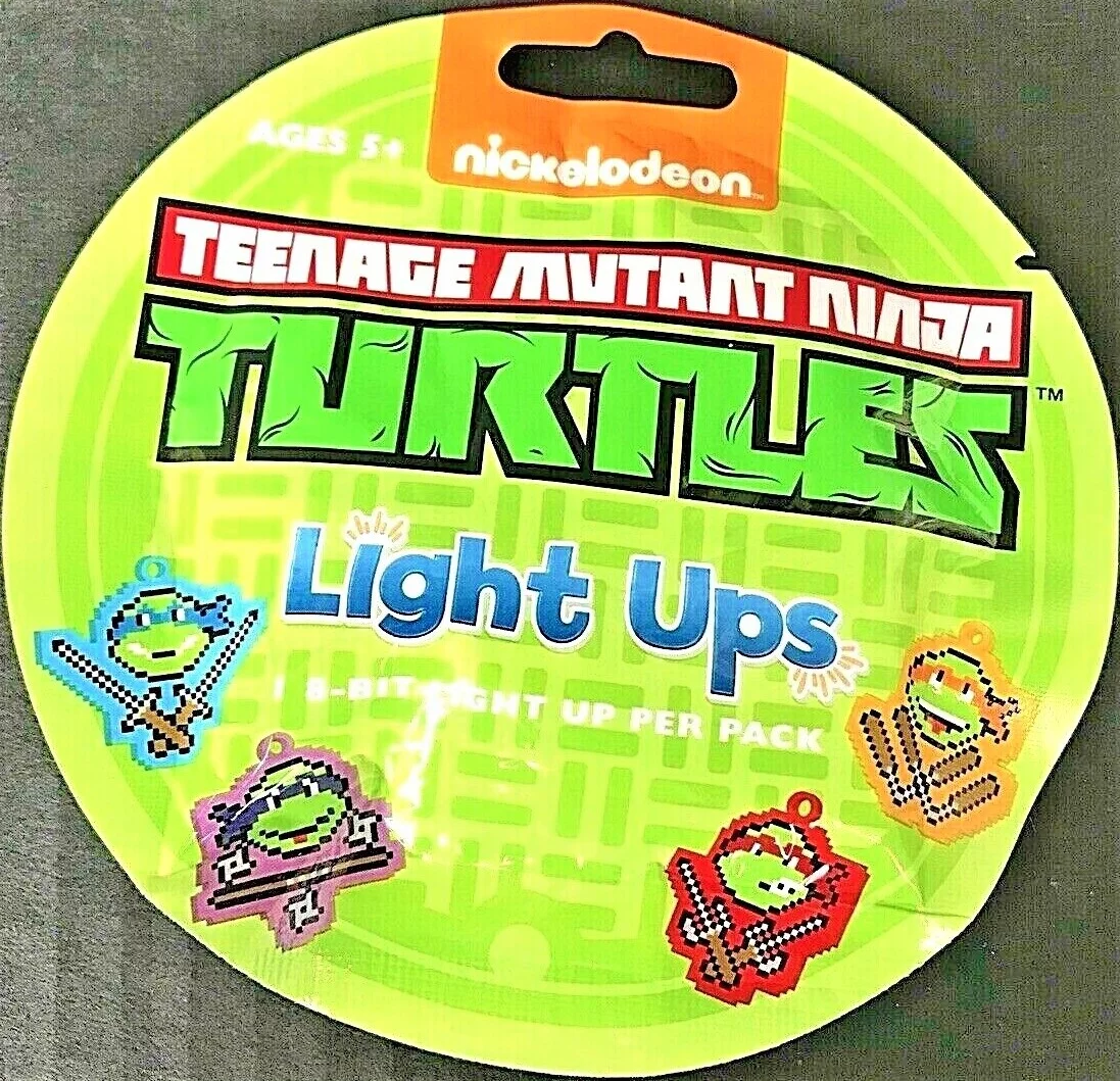 Teenage Mutant Ninja Turtles Pixel Light Up Mystery Pack 8 Bit Light Up