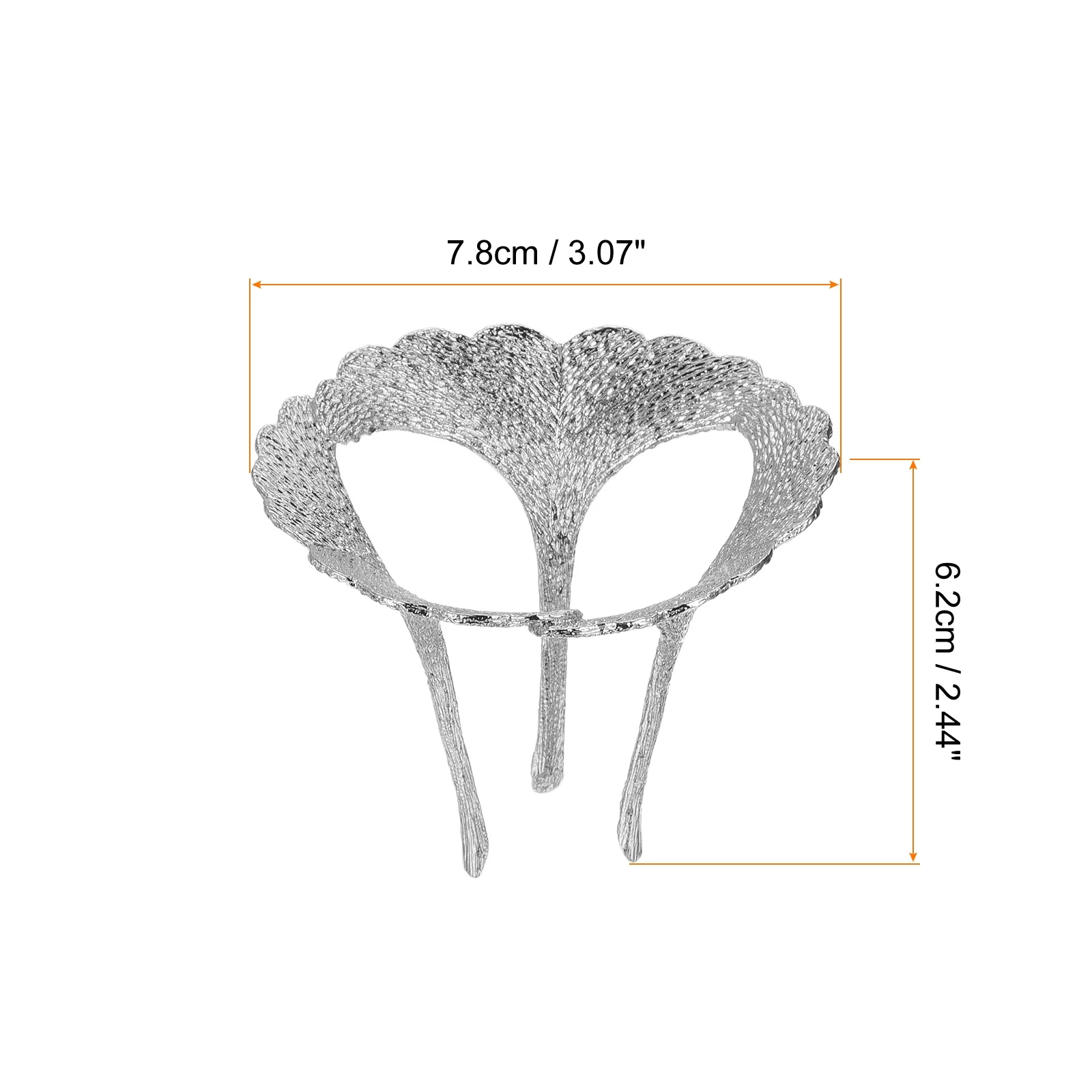 Uxcell Air Plant Stand Tillandsia Holder Metal Air Plant Pot Container for Decor, Silver