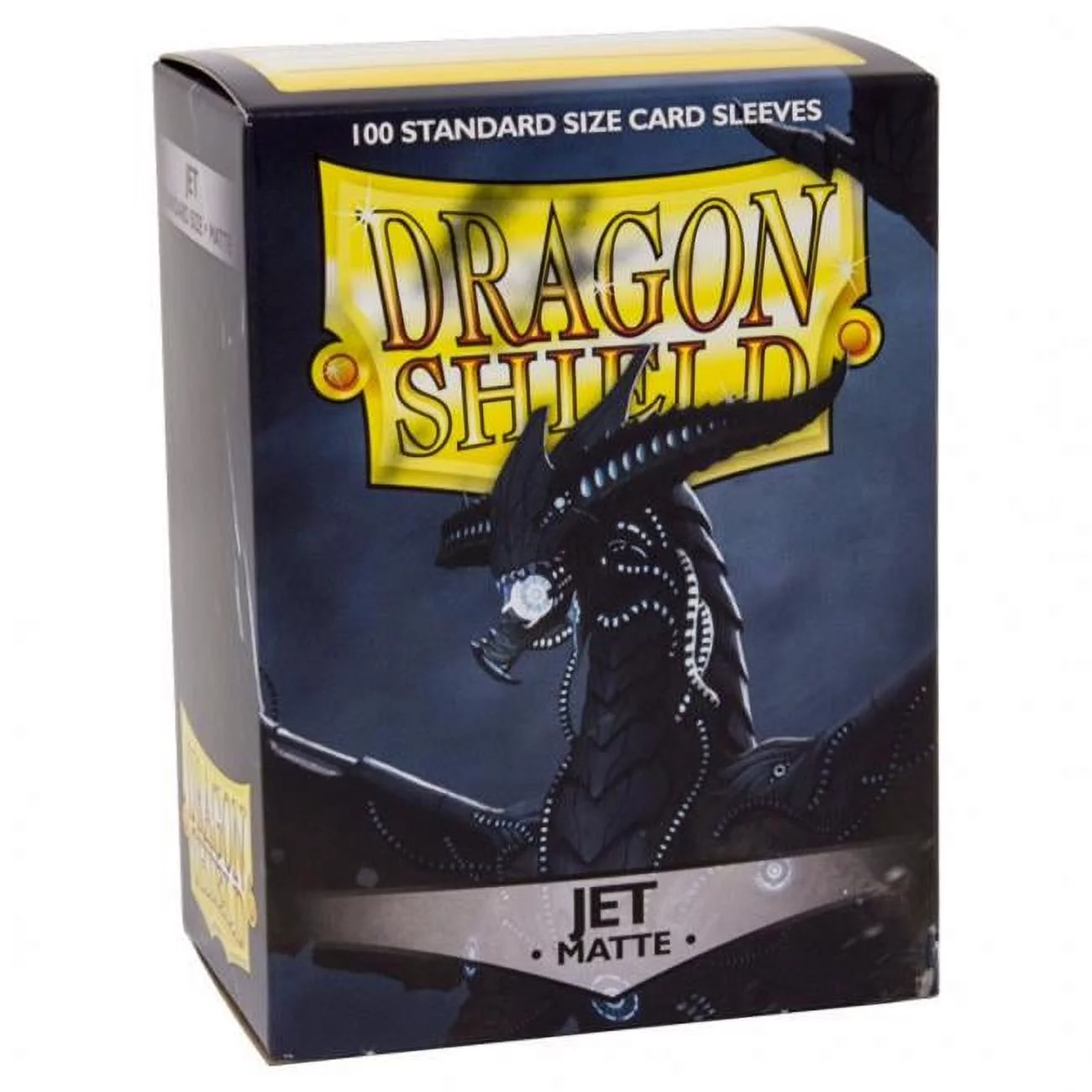 Arcane Tinmen  DP Dragon Shield Card Sleeves, Matte Jet - 100 Count