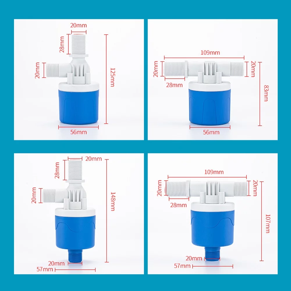 Dazzduo Valves,20mm DN15 Floatvalve Stopvalve Stainless Steel Floatvalve Water Tanks Watertower Float Ballvalve Tanks Watertower Float Water Tanks Watertower DN15 Floatvalve Water Floatvalve