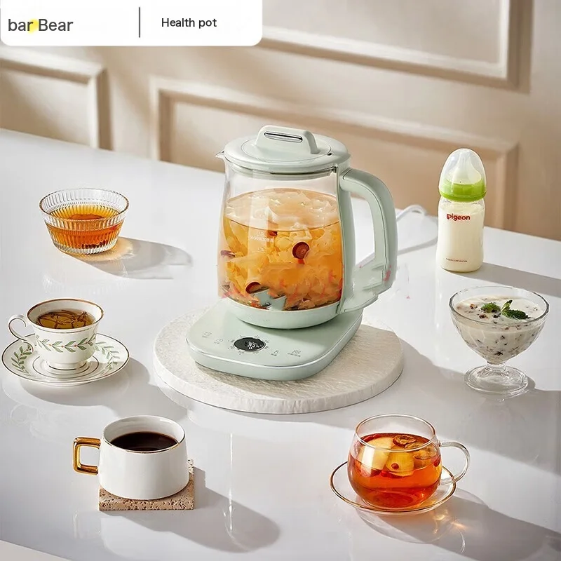 Bear Ysh-B18P1 Health Pot Glass Flower Teapot 1.8 Liter Multi-Function Household Electric Kettle
