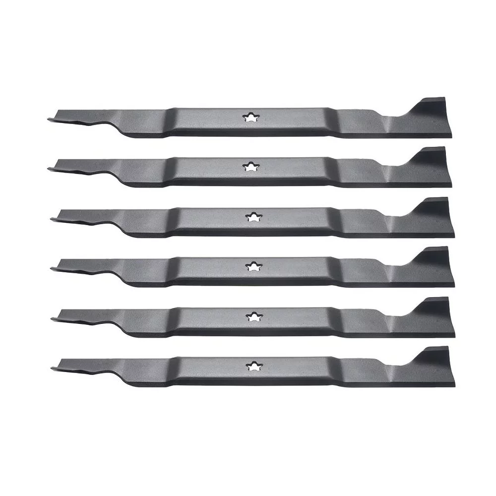 RAParts (6) High Lift Mower Blades Fits Husqvarna Riding Mower with 46