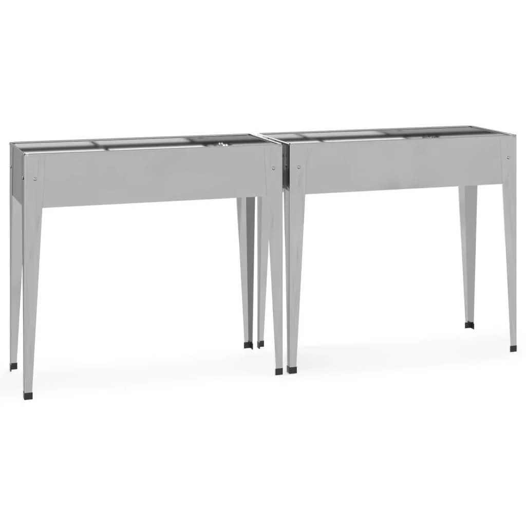 Aibecy Garden Seeders 2 pcs Galvanized Steel