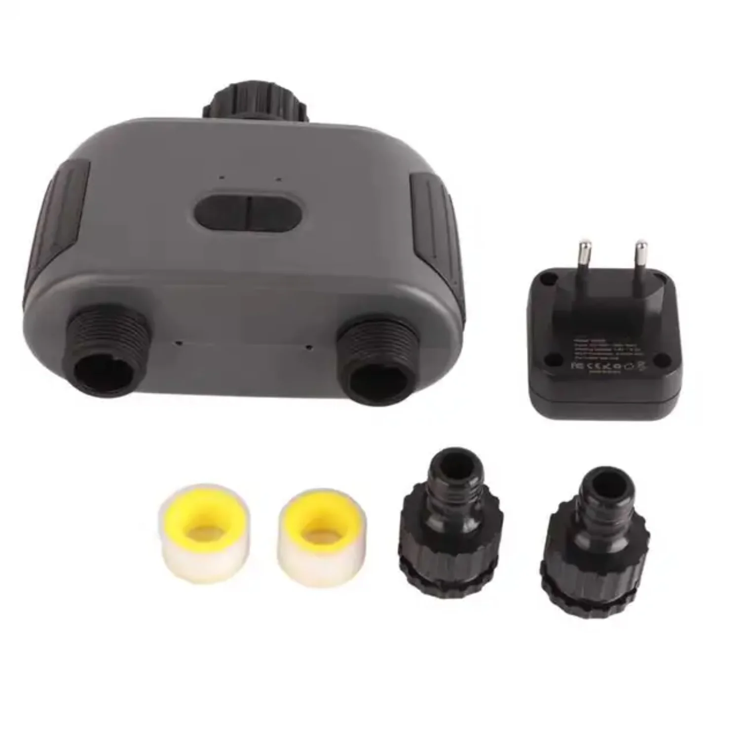 Intelligent WiFi G3/4 Thread Automatic Dual Irrigation Timer for Parks  Gardens  and Landscaping - 100-250V Water Sprinkler Timer for Efficient Watering Solution