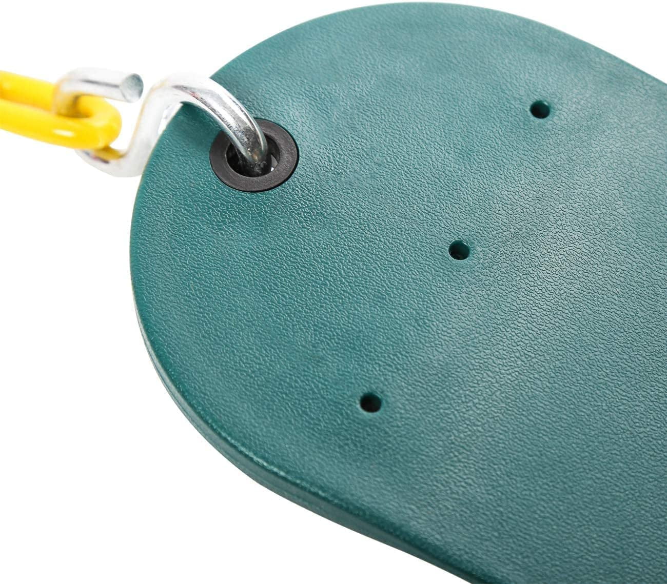 Sunnyglade 2PCS Swings Seats Heavy Duty with 66" Chain Plastic Coated, Playground Swing Set Accessories Replacement with Snap Hooks, Support 250lb