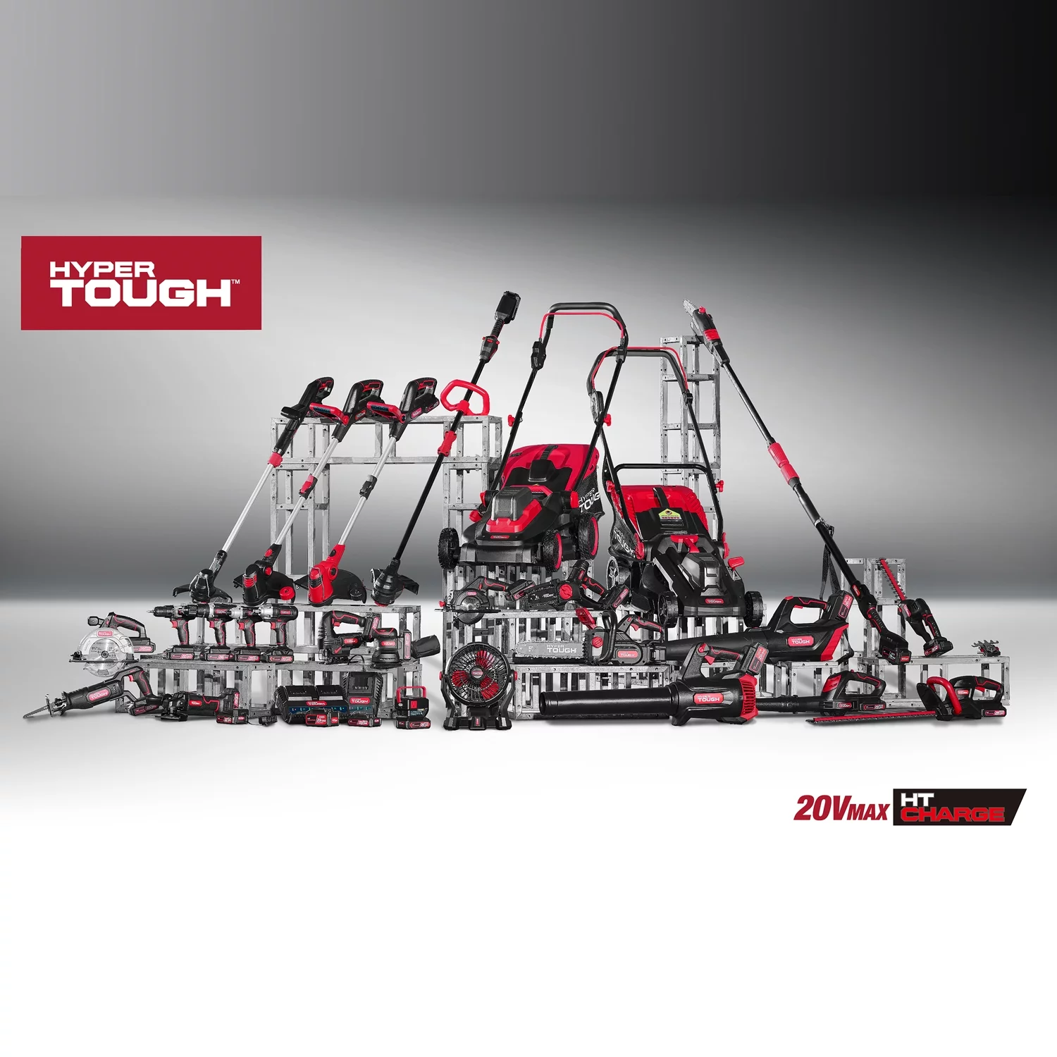 Hyper Tough 20-Volt 6-inch Mini Chainsaw with Battery and Charger, HT13-401-003-03