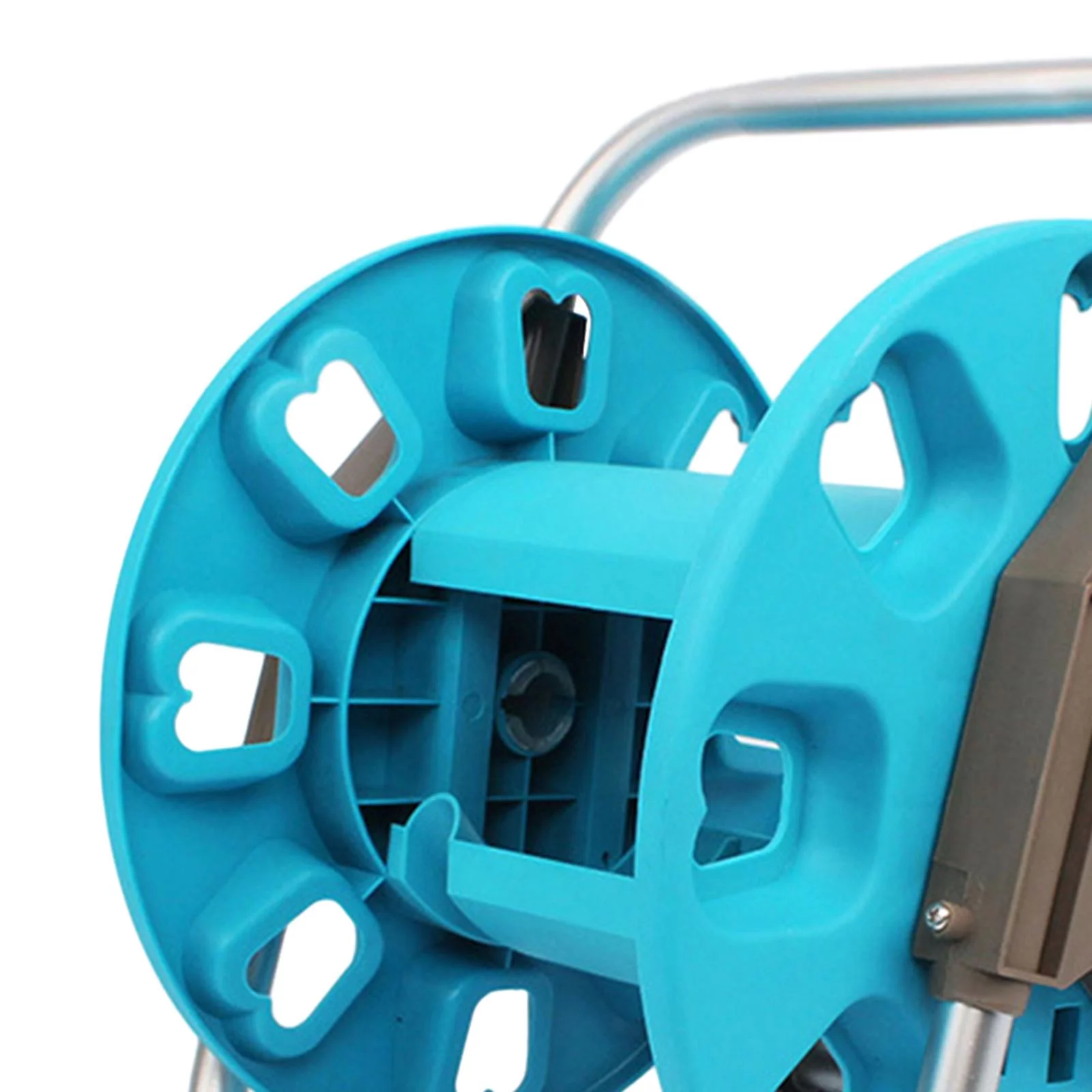 Garden Hose Holder Reel Water Hose Storage Rack, Holds 98.4 ft Hose, Universal ,Portable, Easy to Collect Hose Pipe Organizer